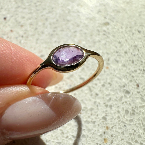 Bague 57 Love More - Bague en or 18K et saphir rose 58 Facettes GBR1206YK56