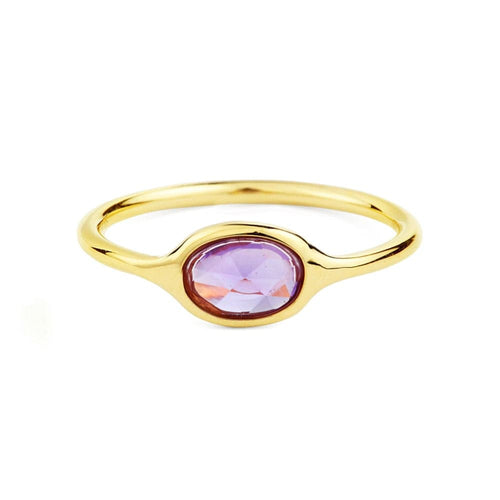 Bague 57 Love More - Bague en or 18K et saphir rose 58 Facettes GBR1206YK56