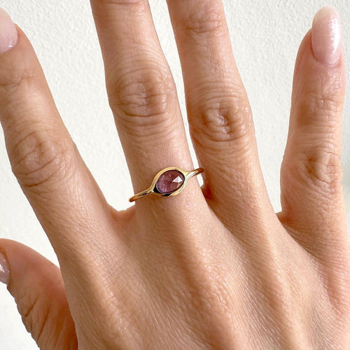 Bague 57 Love More - Bague en or 18K et saphir rose 58 Facettes GBR1206YK56