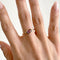 Bague 57 Love More - Bague en or 18K et saphir rose 58 Facettes GBR1206YK56