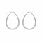 Boucles d'oreilles Jullie - Grandes créoles 58 Facettes SER1010WG