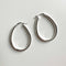 Boucles d'oreilles Jullie - Grandes créoles 58 Facettes SER1010WG