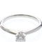 Bague 52 Tiffany & Co. Tiffany Setting - Bague solitaire en platine et diamant 58 Facettes pcskpobuah