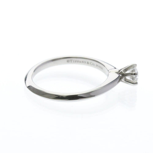 Bague 52 Tiffany & Co. Tiffany Setting - Bague solitaire en platine et diamant 58 Facettes pcskpobuah