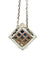 Collier Collier en or blanc, saphirs et diamants 58 Facettes 1690