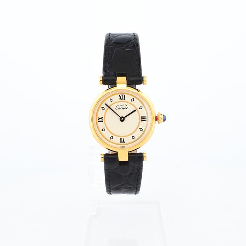 Montre Cartier Must Vendôme - Montre SM en vermeil 58 Facettes 521