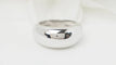 Bague 51 Bague jonc en or blanc 58 Facettes 32555