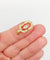 Pendentif Pendentif vintage hexagonal en or 18k et diamants 58 Facettes A07324