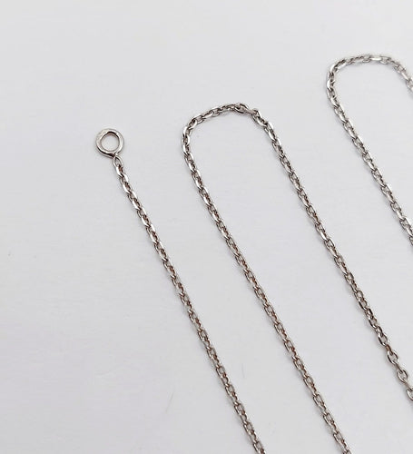 Collier Chaîne vintage - Collier en or blanc 18k 58 Facettes A07326