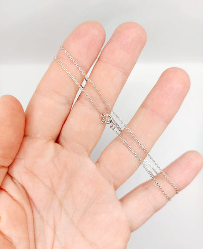 Collier Chaîne vintage - Collier en or blanc 18k 58 Facettes A07326