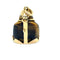 Pendentif Pendentif Bouddha en or jaune et œil de tigre 58 Facettes 00995