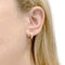 Boucles d'oreilles Cartier Trinity - Boucles d'oreilles en trois ors et diamants 58 Facettes 35638