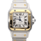 Montre Cartier Santos Galbée - Montre en or jaune et acier 58 Facettes MT46742