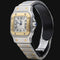 Montre Cartier Santos Galbée - Montre en or jaune et acier 58 Facettes MT46742