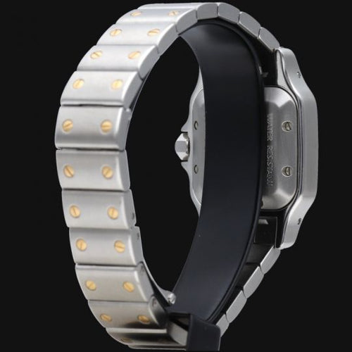 Montre Cartier Santos Galbée - Montre en or jaune et acier 58 Facettes MT46742