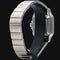 Montre Cartier Santos Galbée - Montre en or jaune et acier 58 Facettes MT46742