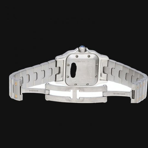 Montre Cartier Santos Galbée - Montre en or jaune et acier 58 Facettes MT46742