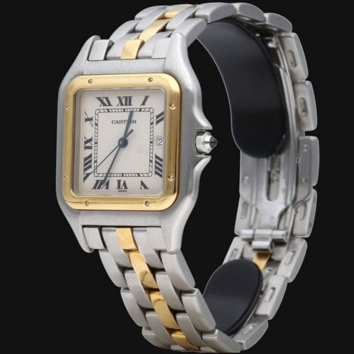 Montre Cartier Panthère - Montre en or jaune et acier 58 Facettes MT46759