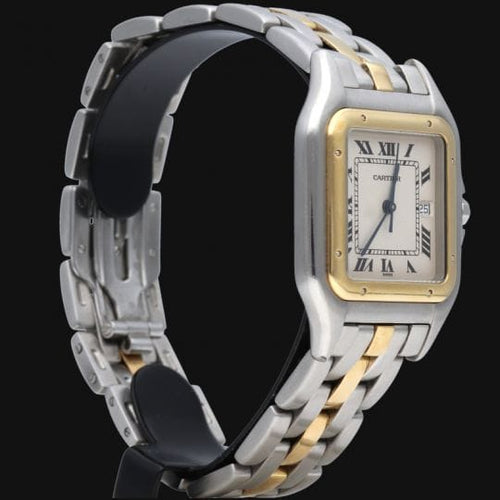 Montre Cartier Panthère - Montre en or jaune et acier 58 Facettes MT46759
