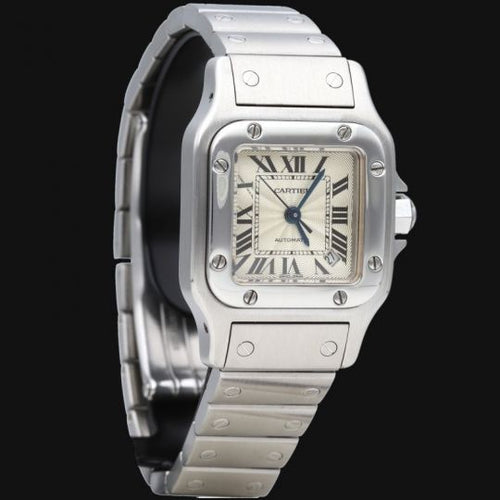 Montre Cartier Santos - Montre en acier 58 Facettes MT46777