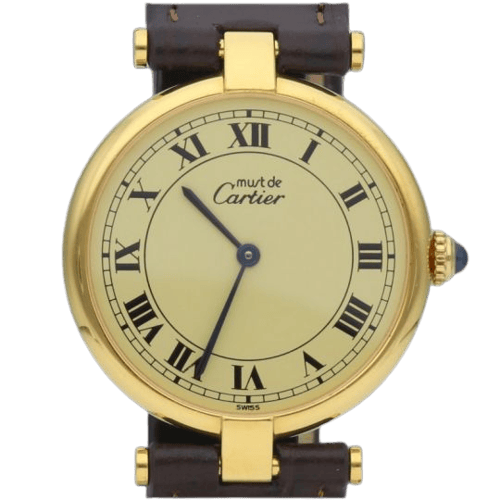 Montre Cartier Must de Cartier - Montre Vermeil en argent 58 Facettes MT46882