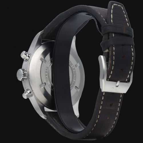 Montre IWC Pilot Petit Prince - Montre chronographe en acier 58 Facettes MT46851
