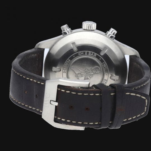 Montre IWC Pilot Petit Prince - Montre chronographe en acier 58 Facettes MT46851
