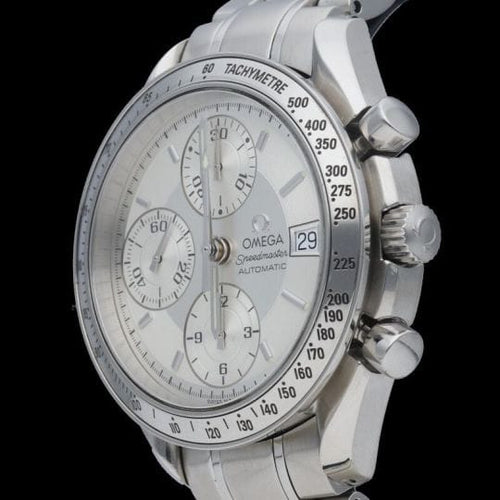 Montre Omega Speedmaster - Montre Date automatique chronographe en acier 58 Facettes MT46309