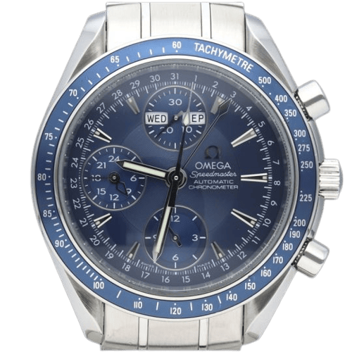Montre Omega Speedmaster Day-Date - Montre en acier 58 Facettes MT46628