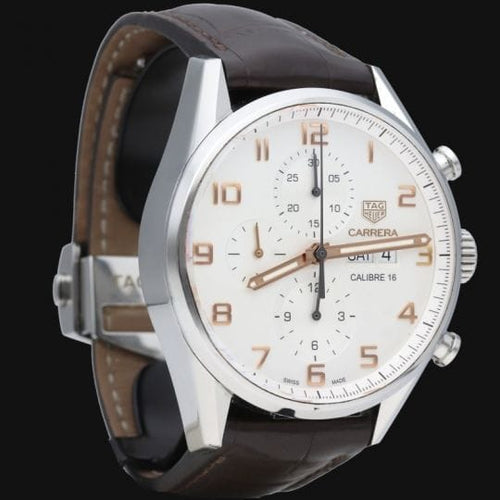 Montre TAG Heuer Carrera - Montre Calibre 16 en acier 58 Facettes MT46532