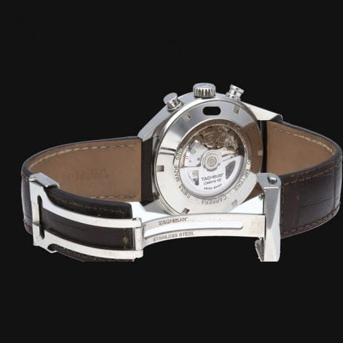 Montre TAG Heuer Carrera - Montre Calibre 16 en acier 58 Facettes MT46532