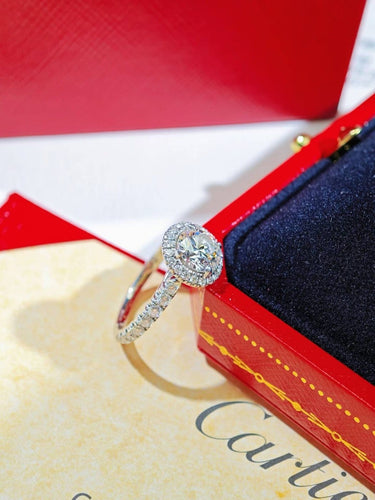 Bague 49 Cartier Destinée - Bague en platine et diamant 1,14 ct 58 Facettes jnci55