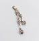Pendentif Pendentif Art déco en or blanc 18k, platine et diamants 58 Facettes A07333