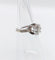 Bague 47 Bague solitaire Art déco en or blanc, platine et diamants 58 Facettes A07288