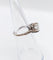Bague 47 Bague solitaire Art déco en or blanc, platine et diamants 58 Facettes A07288