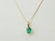Pendentif Pendentif en or jaune et émeraude naturelle 1,23 ct 58 Facettes CLAL 0024