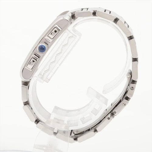 Montre Cartier Tank Française - Montre Chronoflex chronographe XL en acier 58 Facettes 1
