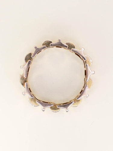 Bracelet Bracelet tank vintage en or jaune 58 Facettes 1275.1