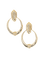 Boucles d'oreilles Créoles pendantes en or jaune 58 Facettes 1265.1