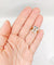 Bague 50 Bague cocktail vintage en or 18k et aigue-marine 58 Facettes A07289