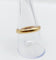Bague 57.5 Alliance antique gravée en or 18k 58 Facettes A07290