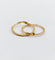 Bague 54 Gimmel - Alliance jumelée antique en or 18k 58 Facettes A07291