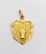 Pendentif Médaille religieuse Art nouveau Vierge Marie en or rose 18k 58 Facettes A07295