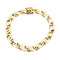 Bracelet Bracelet maille œil de tigre en or jaune 58 Facettes 35706
