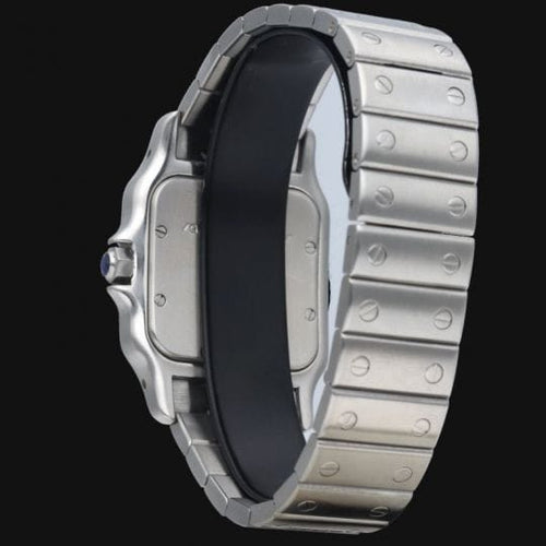 Montre Cartier Santos Galbée - Montre en acier 58 Facettes MT46228