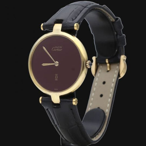 Montre Cartier Must de Cartier - Montre Vermeil 58 Facettes MT46897