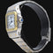 Montre Cartier Santos - Montre dame en or jaune 18 ct et acier 58 Facettes MT46893