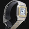 Montre Cartier Santos - Montre dame en or jaune 18K et acier 58 Facettes MT46894