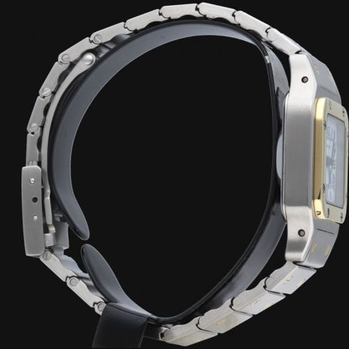 Montre Cartier Santos - Montre en or jaune et acier 58 Facettes MT46942