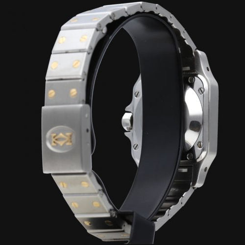 Montre Cartier Santos - Montre en or jaune et acier 58 Facettes MT46942